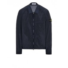 Stone Island 12321 Garment Dyed Nylon Metal Overshirt Black