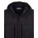 Stone Island 40723 Garment Dyed Crinkle Reps Recycled Nylon Down Dark Black