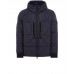 Stone Island 40723 Garment Dyed Crinkle Recycled Nylon Down Dark Blue