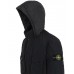 Stone Island 40922 Outdoor Jacket Matte Polyester Nylon Black