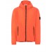 Stone Island 43831 Light Hooded Jacket Microfiber Nylon Lobster Red