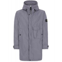 Stone Island 70222 Parka Polyester Nylon Blue Gray