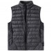 Stone Island G0124 Winter Vest Jacket In Polyamide Black