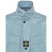 Stone Island Q0819 Fall Winter Jackets Nylon Metal Fabric Sky Blue