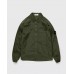 Stone Island 12321 Garment Dyed Nylon Metal Overshirt Olive Green