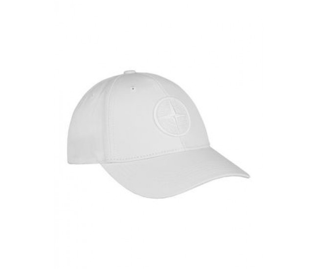 Stone Island 99168 Cap In Cotton Rep Ice