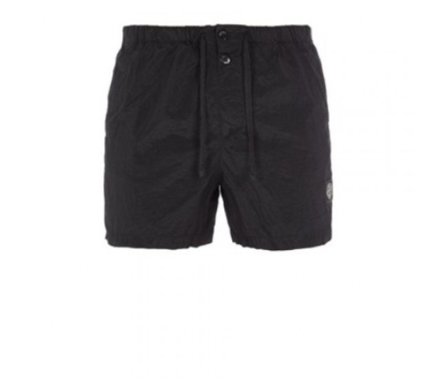 Stone Island B0643 Shorts Nylon Metal Fabric Black