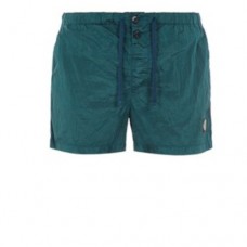 Stone Island B0643 Shorts Nylon Metal Fabric Bottle Green