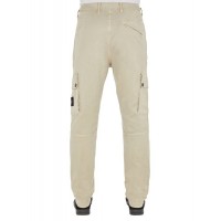 Stone Island 303L1 Stretch Broken Twill Cotton Pants Beige