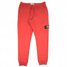 Stone Island 60351 Fleece Track Pants Coral