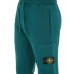 Stone Island 64551 Fall Winter Pants Cotton Fleece Bottle Green