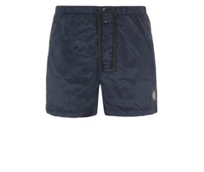 Stone Island B0643 Shorts Nylon Metal Fabric Ink Blue