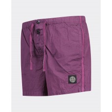 Stone Island B0643 Shorts Nylon Metal Fabric Magenta