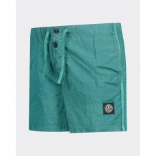 Stone Island B0643 Shorts Nylon Metal Fabric Turquoise