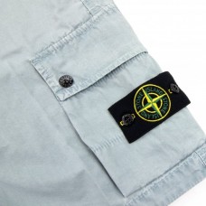 Stone Island L11WA Spring Summer Pants Cotton Sky Blue