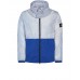 Stone Island 41599 Spring Summer Hooded Jackets Ultra Lightweight Nylon Fabric Ultramarine Blue 