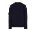 Stone Island 508A3 Autumn Winter Knitwear Lambswool Dark Blue