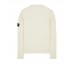 Stone Island 553C2 Fall Winter Sweaters In Full Rib Wool Natural White