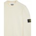 Stone Island 553C2 Fall Winter Sweaters In Full Rib Wool Natural White