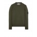 Stone Island 508A3 Autumn Winter Knitwear Lambswool Oliver Green