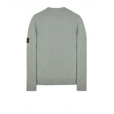 Stone Island 508A3 Autumn Winter Knitwear Lambswool Sage Green