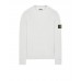 Stone Island 550D8 Sweater In Ribbed Soft Cotton Ice