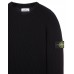 Stone Island 553C2 Fall Winter Sweaters In Full Rib Wool Black