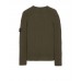 Stone Island 553C2 Fall Winter Sweaters In Full Rib Wool Oliver Green