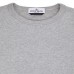 Stone Island 61340 Cotton Junior Crewneck Sweatshirt Dust Melange