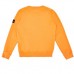 Stone Island 61340 Cotton Junior Crewneck Sweatshirt Orange