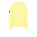 Stone Island 63051 Crewneck Sweatshirt In Cotton Fleece Lemon