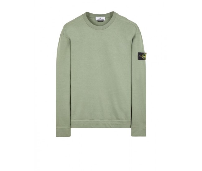 Stone Island 63750 Autumn Winter Hoodie Fleecewear Sage Green