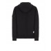 Stone Isand 60219 Hooded Sweatshirt Embroidery Cotton Fleece Black