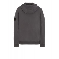 Stone Island 61620 Autumn Winter Sweatshirt Fleecewear Lead Gray