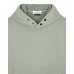 Stone Island 61720 Autumn Winter Hooded Sweatshirt In Brushed Cotton Fleece Oliver Green