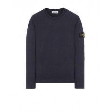 Stone Island 63750 Autumn Winter Hoodie Fleecewear Dark Blue