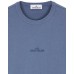 Stone Island 20444 Summer Fall Short Sleeve T Shirt Cotton Avio Blue