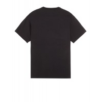 Stone Island 20444 Summer Fall Short Sleeve T Shirt Cotton Black