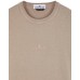 Stone Island 20444 Summer Fall Short Sleeve T Shirt Cotton Dove Gray