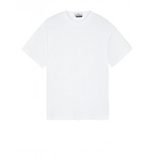 Stone Island 20444 Summer Fall Short Sleeve T Shirt Cotton White