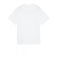 Stone Island 20444 Summer Fall Short Sleeve T Shirt Cotton White