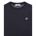 Stone Island 22713 Long Sleeve T Shirt In Cotton Jersey Dark Blue