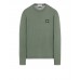 Stone Island 22713 Long Sleeve T Shirt In Cotton Jersey Sage Green