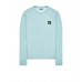 Stone Island 22713 Long Sleeve T Shirt In Cotton Jersey Sky Blue