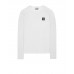 Stone Island 22713 Long Sleeve T Shirt In Cotton Jersey White