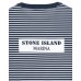 Stone Island 233X9 Short Sleeve T Shirt In Pigment Printed Cotton Jersey Marine Blue