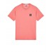 Stone Island 24113 Spring Summer Short Sleeve Shirt In Cotton Cyclamen