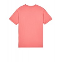 Stone Island 24113 Spring Summer Short Sleeve Shirt In Cotton Cyclamen