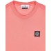 Stone Island 24113 Spring Summer Short Sleeve Shirt In Cotton Cyclamen