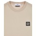 Stone Island 24113 Spring Summer Short Sleeve Shirt In Cotton Dove Gray